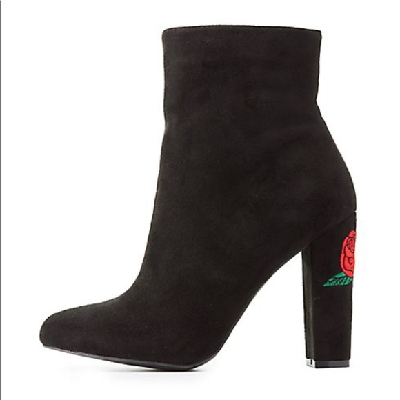 Shoes - Black booties.